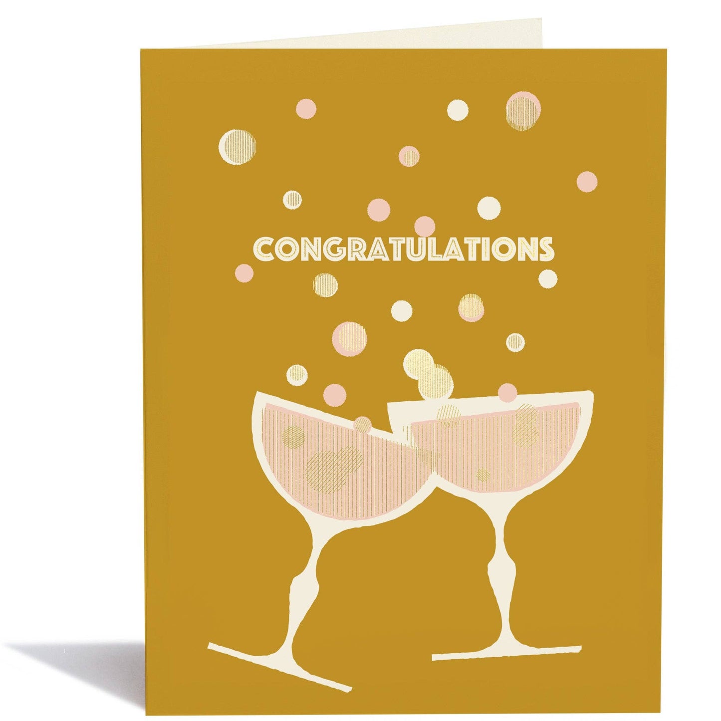 Toasting Glasses Congratulations