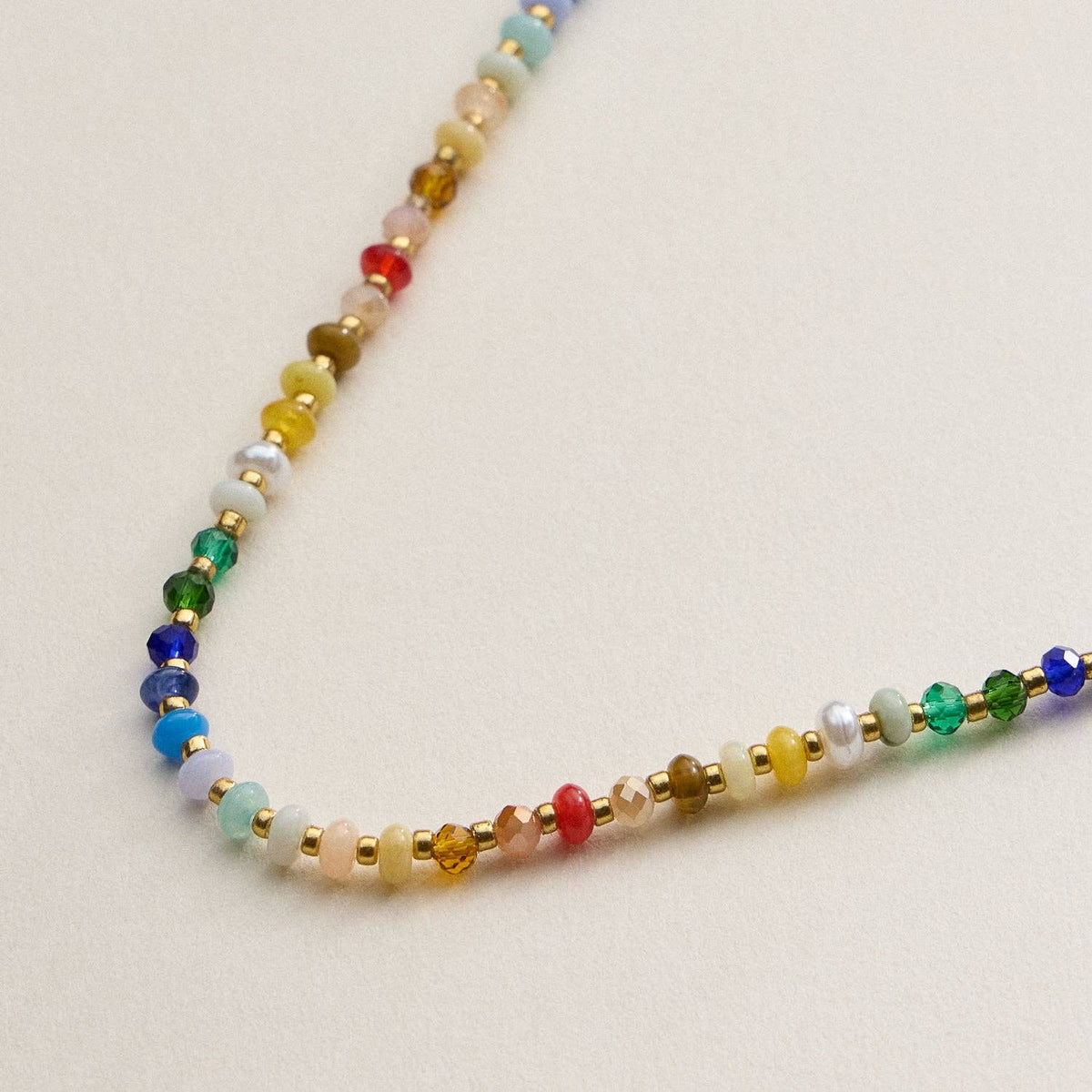 Seed Bead Choker Necklace