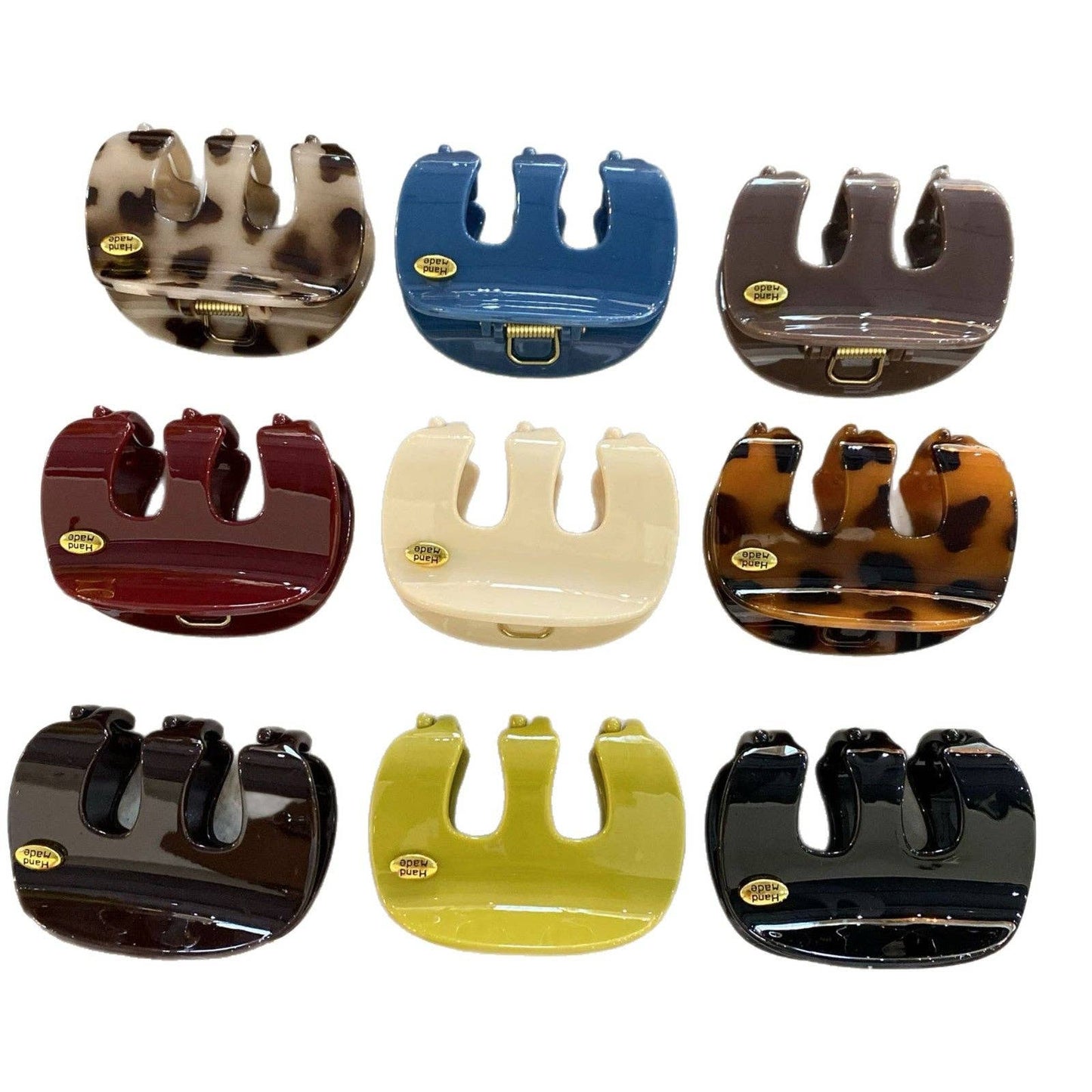 Simple Solid Color Small Hair Claw DP25F990