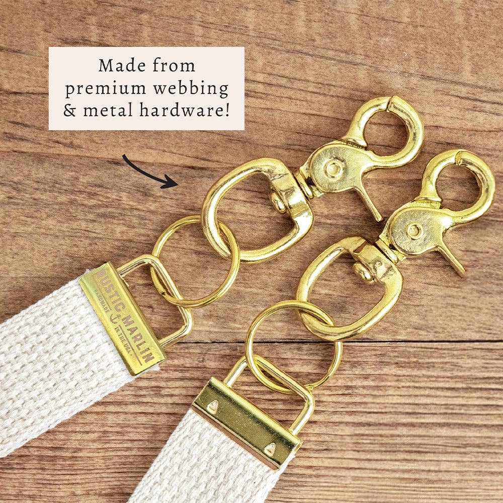 Fish Gingham Keychain | Unisex Keychain