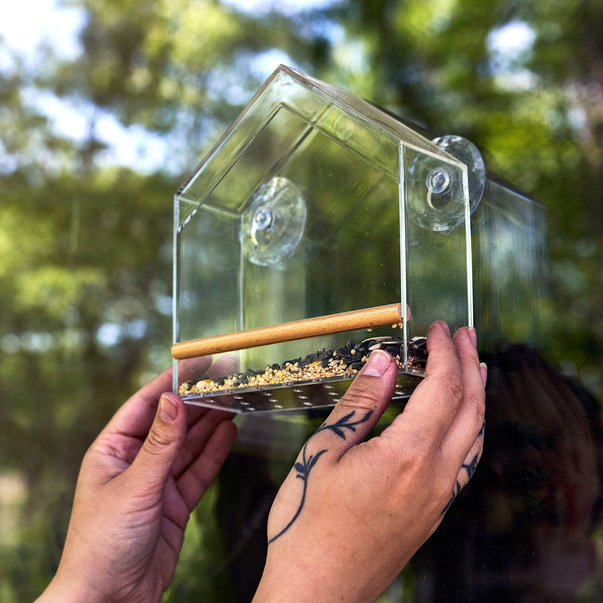 Mod Window Bird Feeder
