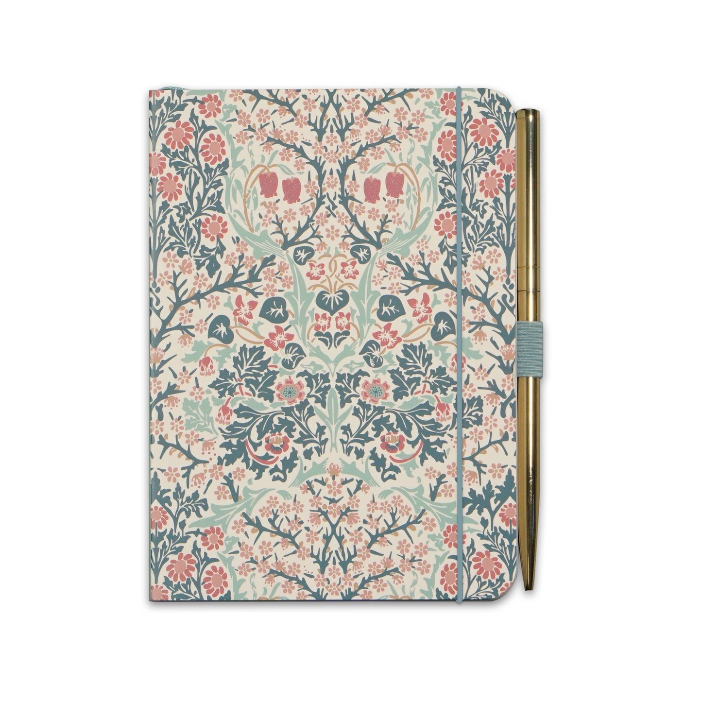 Stationery Gift Set with notebook and pen. Floral design.