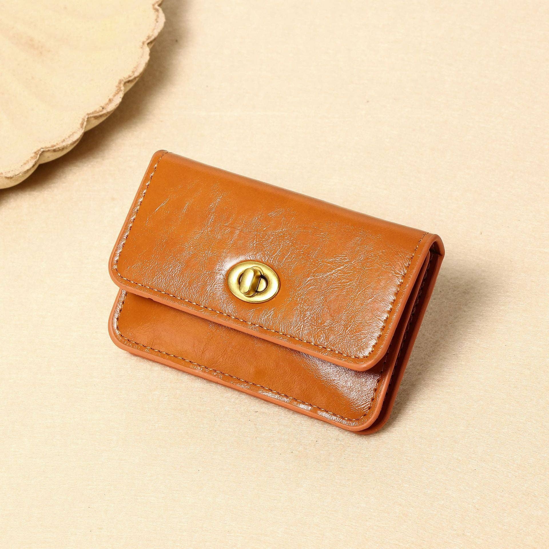 Vintage Solid Color Card Cases Wallets DP25C652
