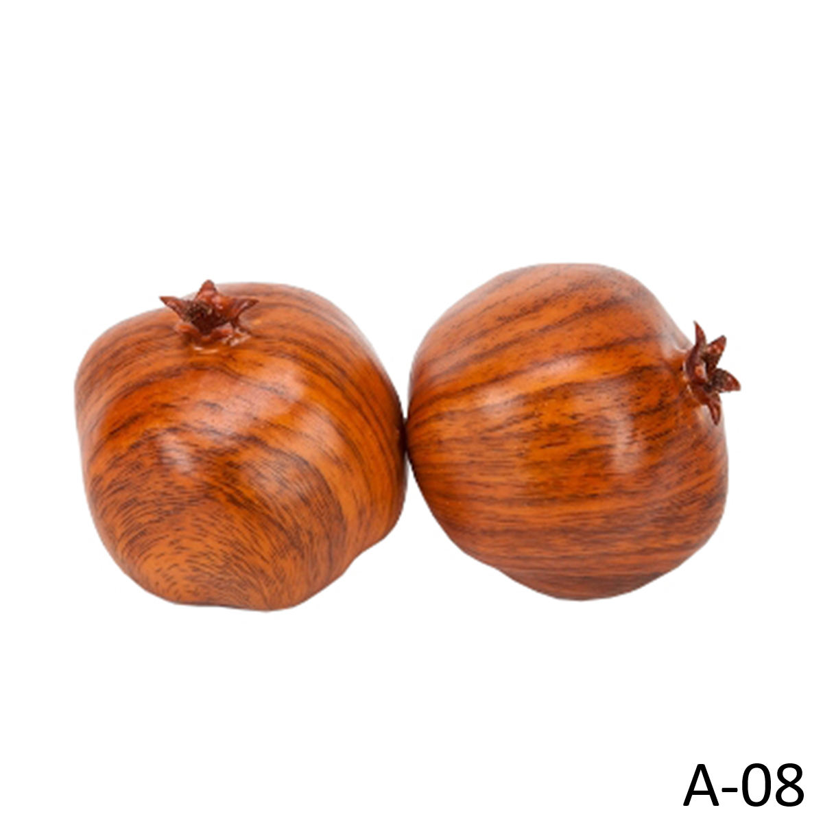 Faux Pomegranate Decorative Fruit