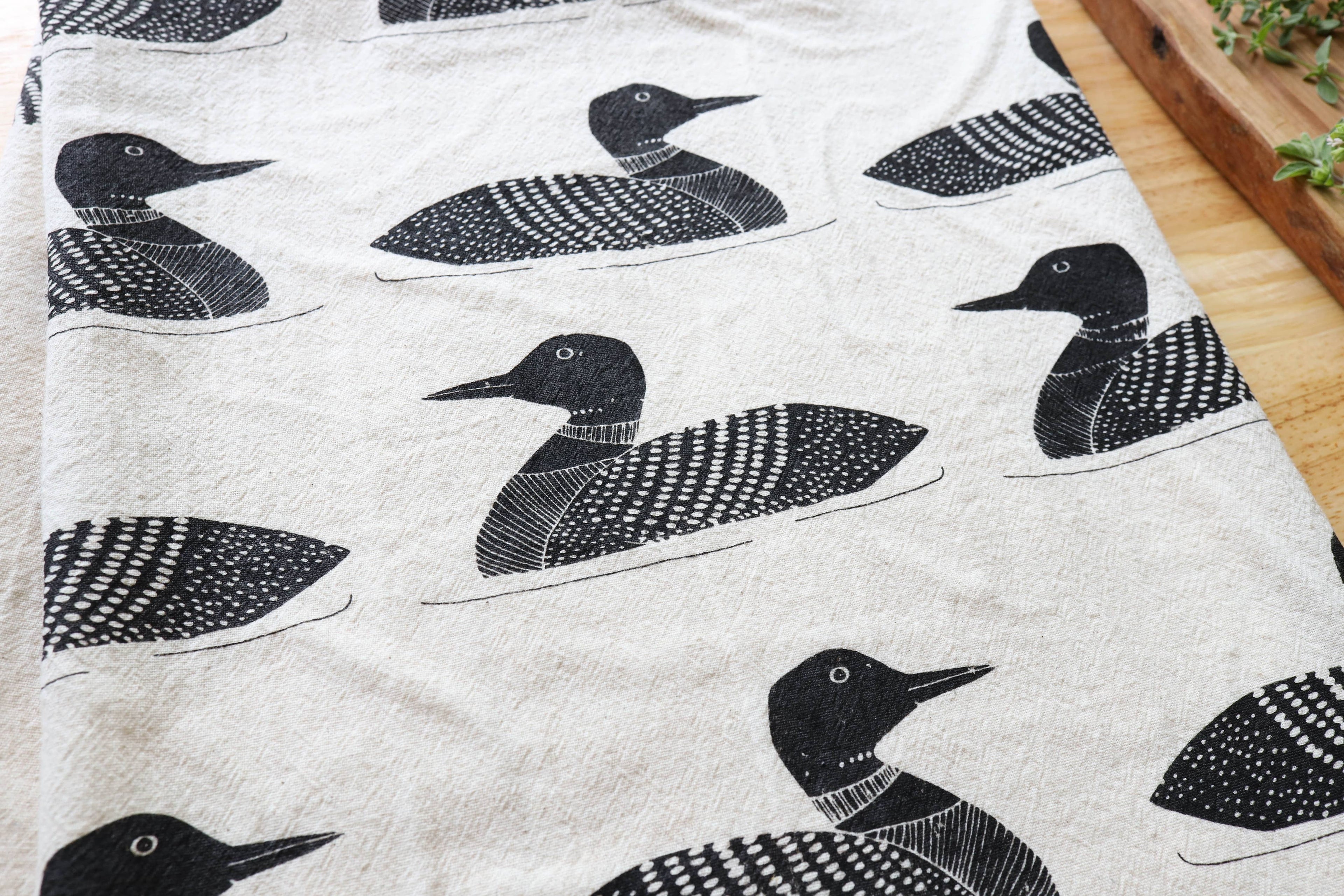 Common Loon Kitchen Towel