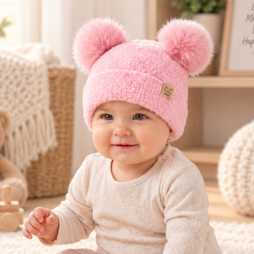 Nylon Plush Chenille Hat