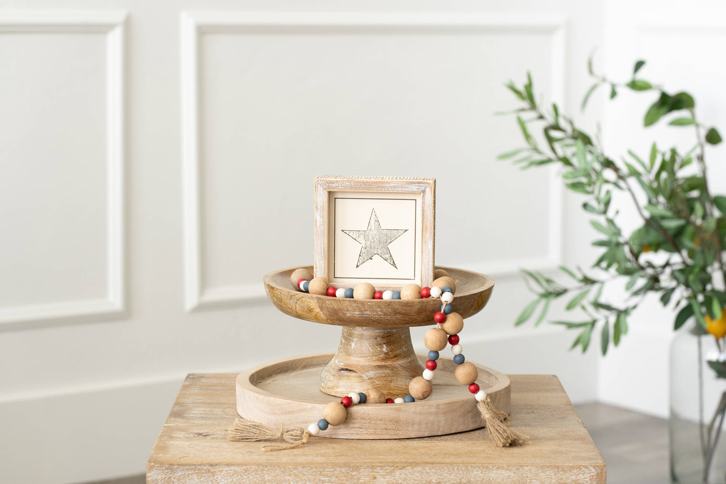5x5 Wood Frame Sign (STAR/LEMON)