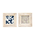 12058 - 5x5 wood frame sign (DAISIES) Home Decor