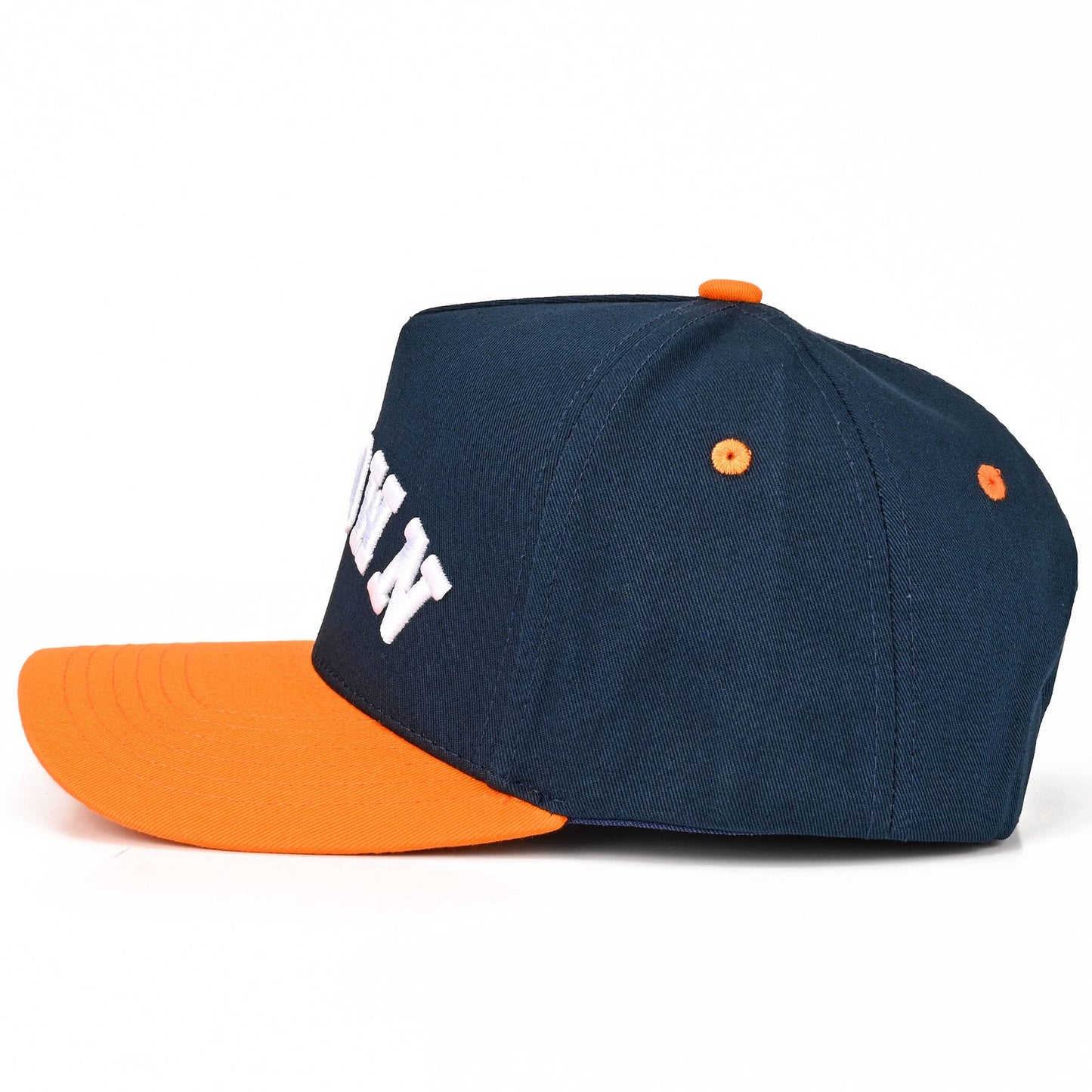 H TOWN Letter Embroidered Two Tone Trucker Hat