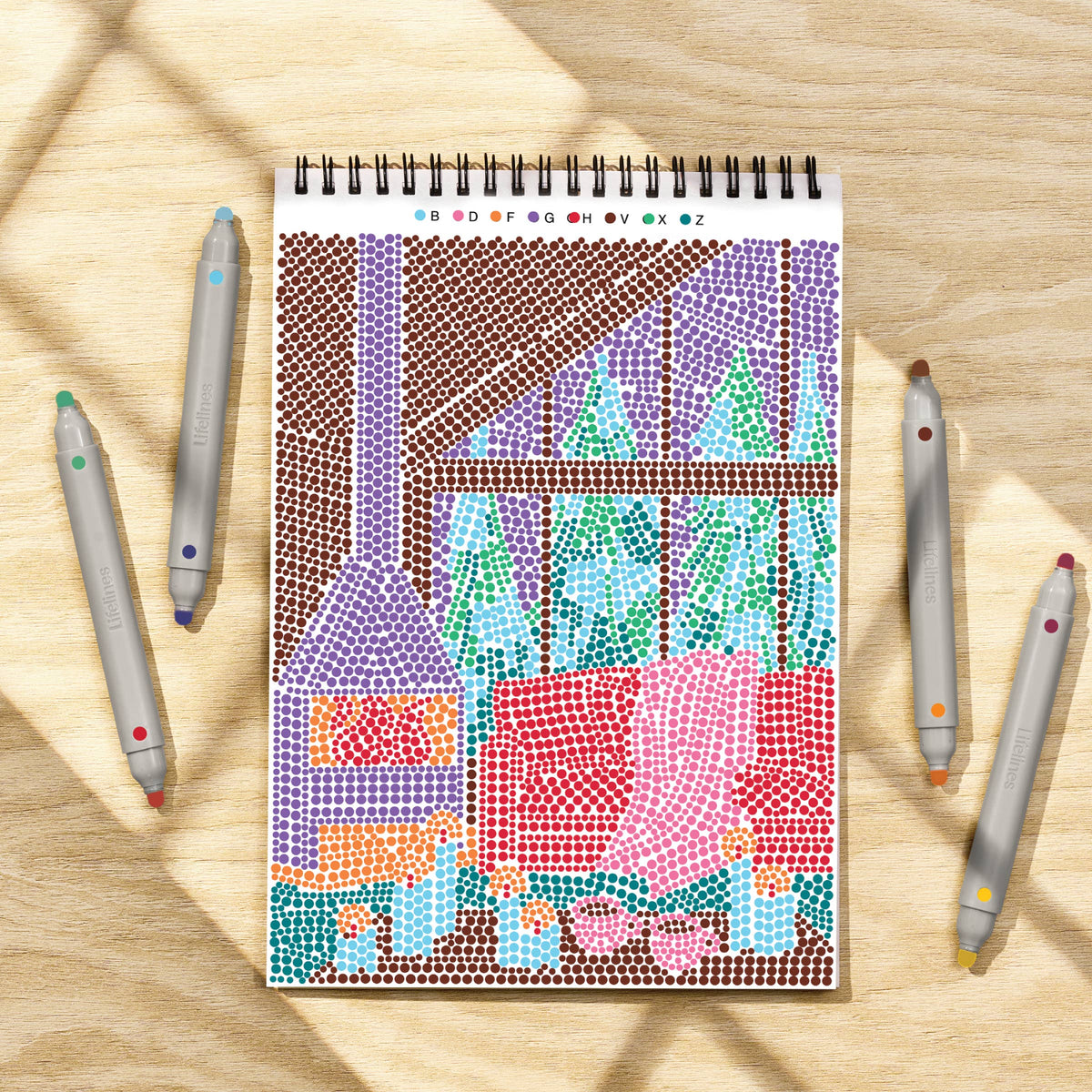 FlowArt-Dot By Letter - Snowed in