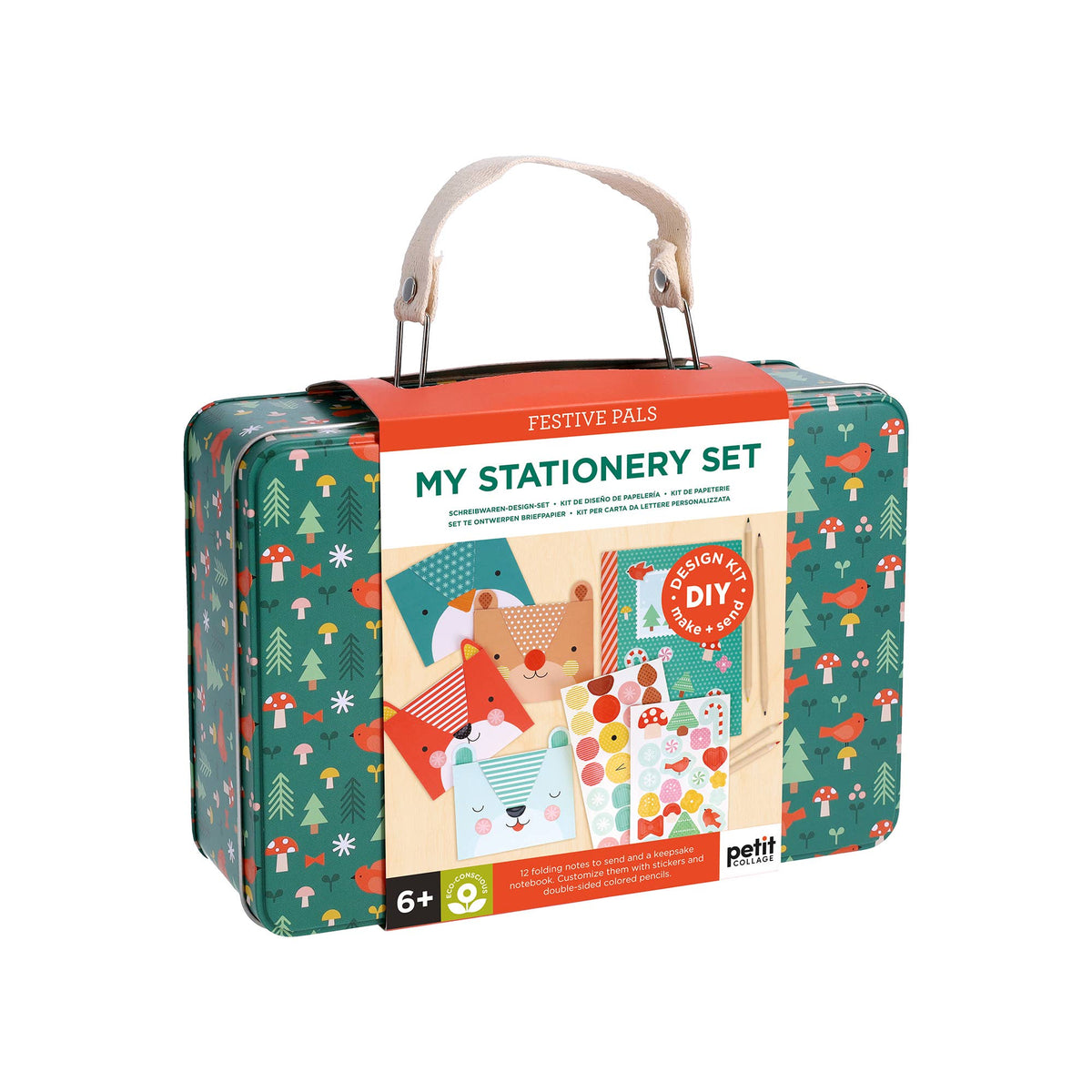 box with stationary for kids 