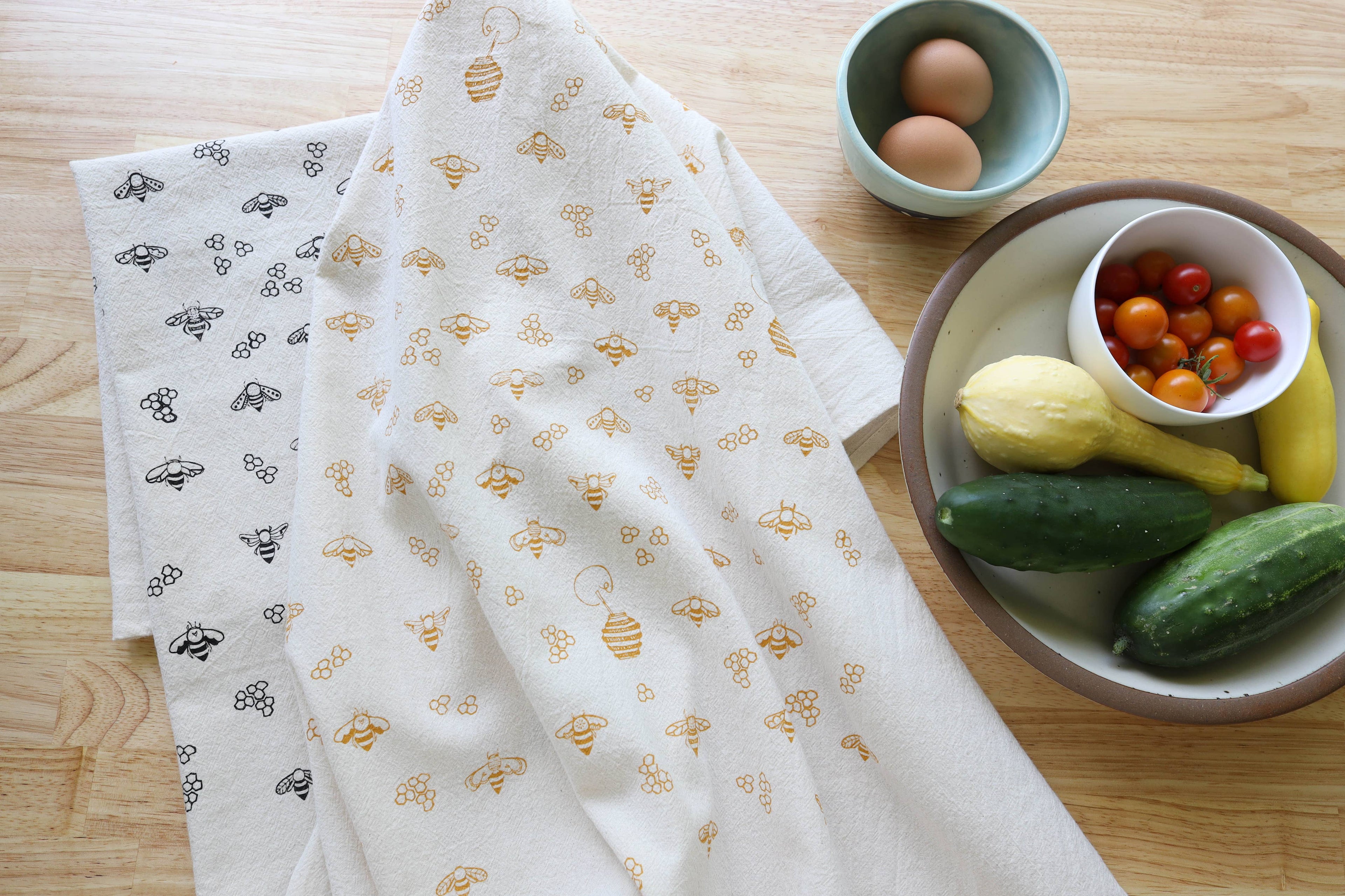 Bee Kitchen Towel