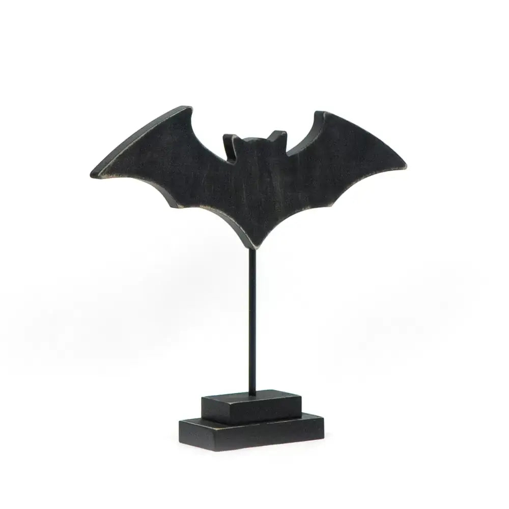 Wood Bat cut out on stand