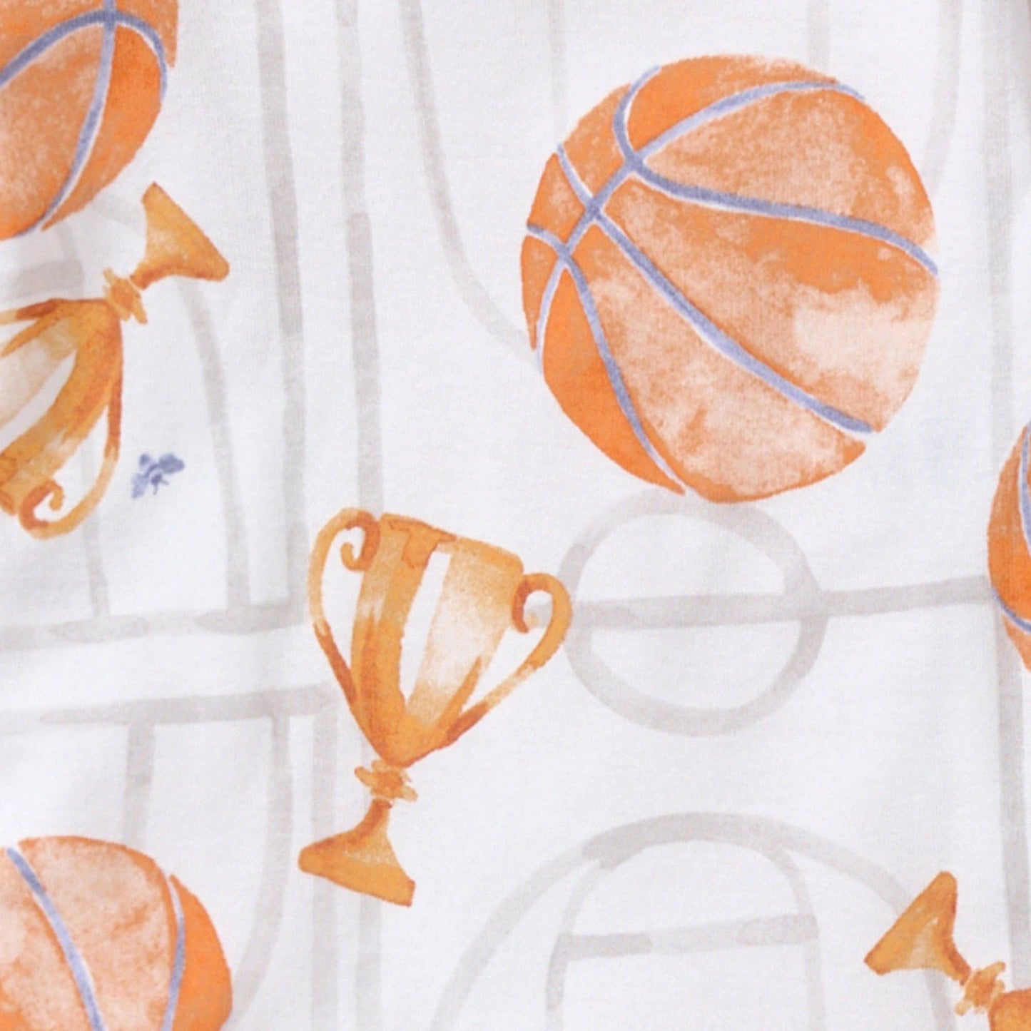Basketball Court Organic Cotton Sleeper