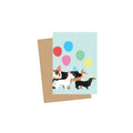 Mini Birthday Dogwalk Card
