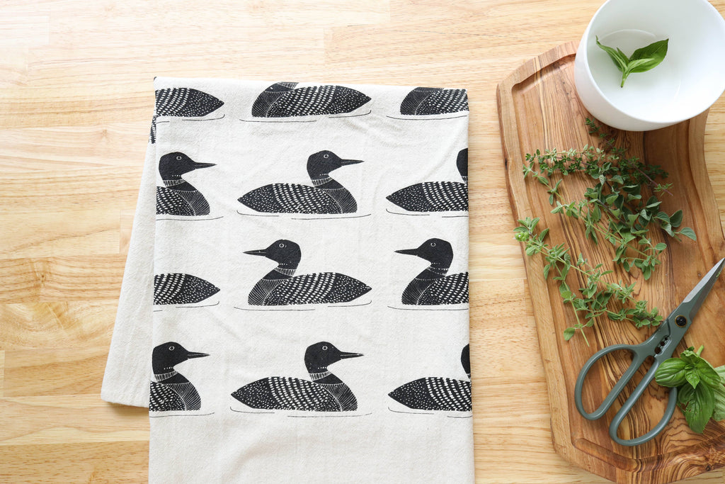 Common Loon Kitchen Towel