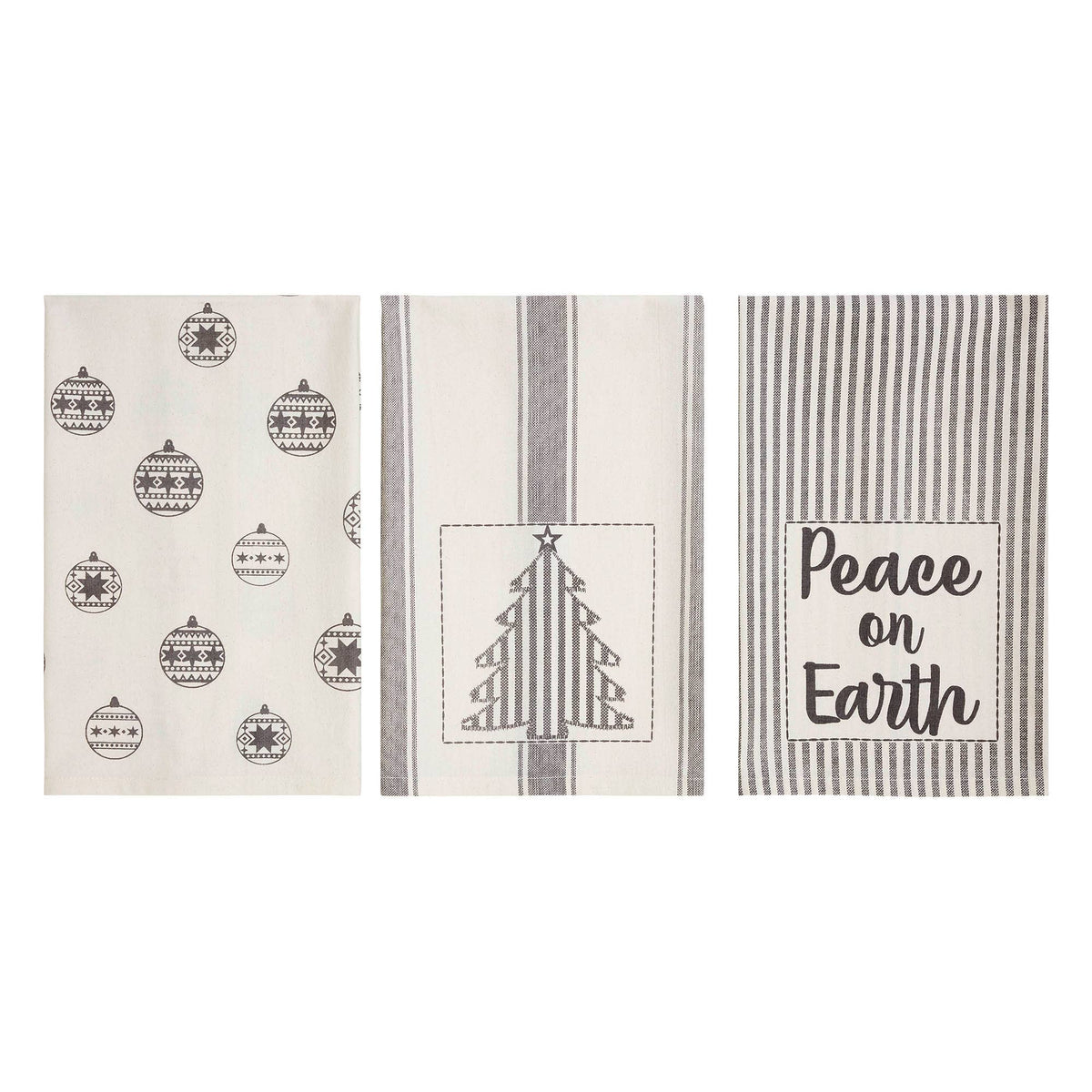 Grace Peace on Earth Tea Towel Set of 3