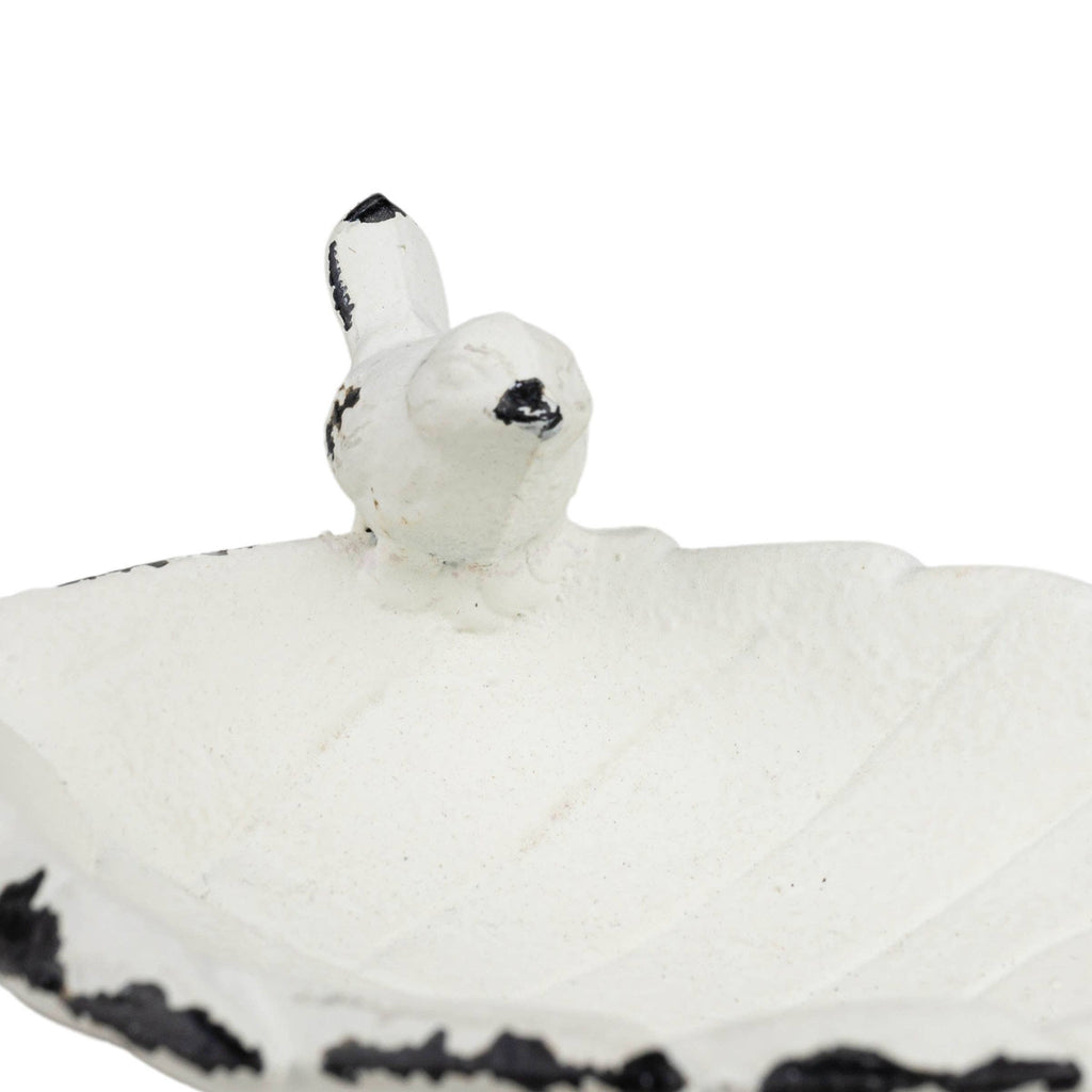 Bird on a Leaf Jewelry Trinket Tray