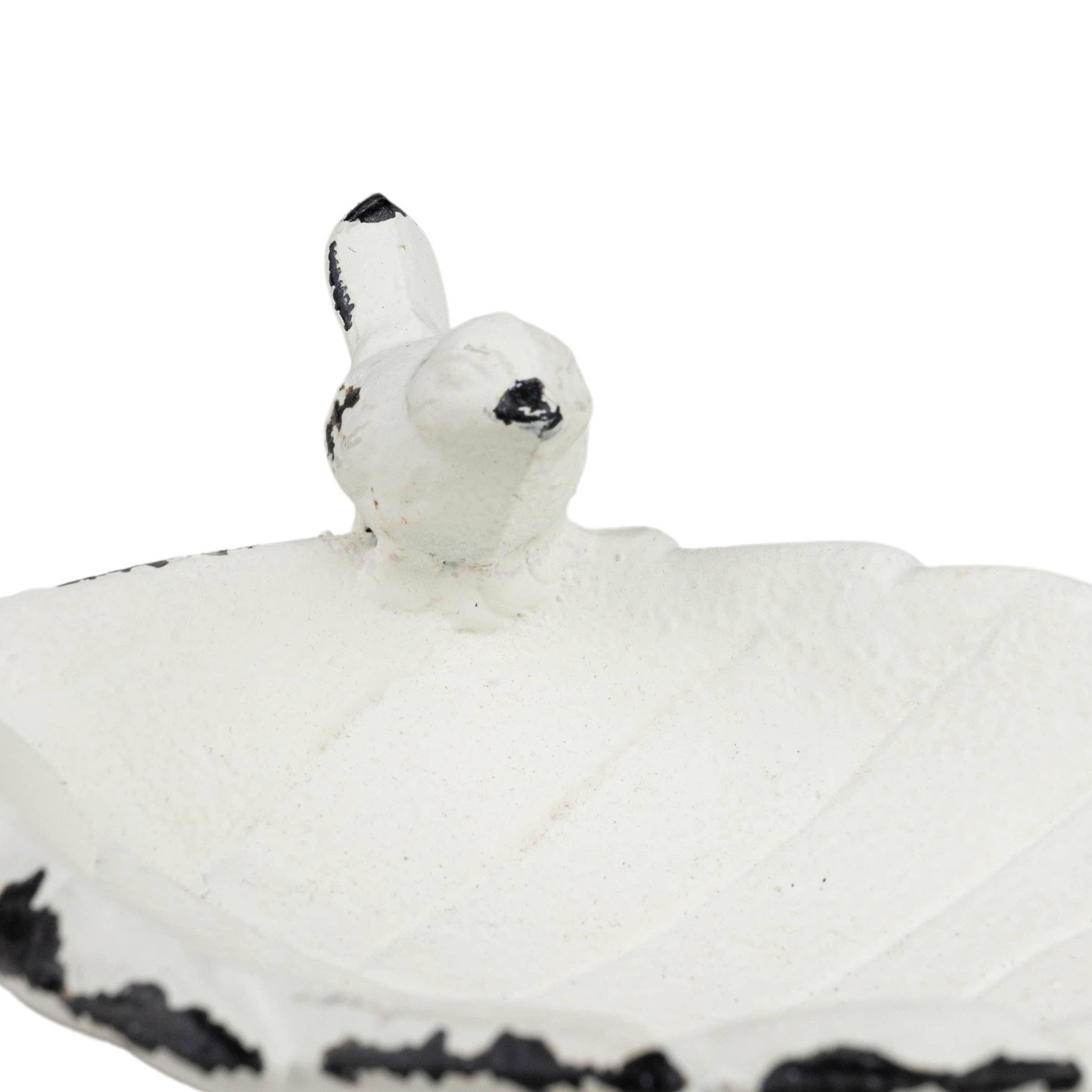 Bird on a Leaf Jewelry Trinket Tray