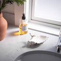 Bird on a Leaf Jewelry Trinket Tray