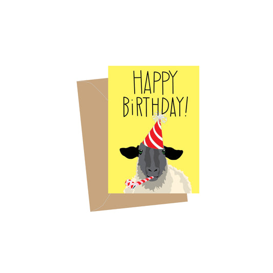 Mini Birthday Sheep Card