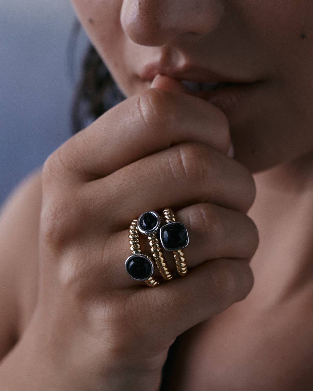 Luv AJ - The Midnight Mesa Ring Set
