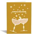 Toasting Glasses Congratulations