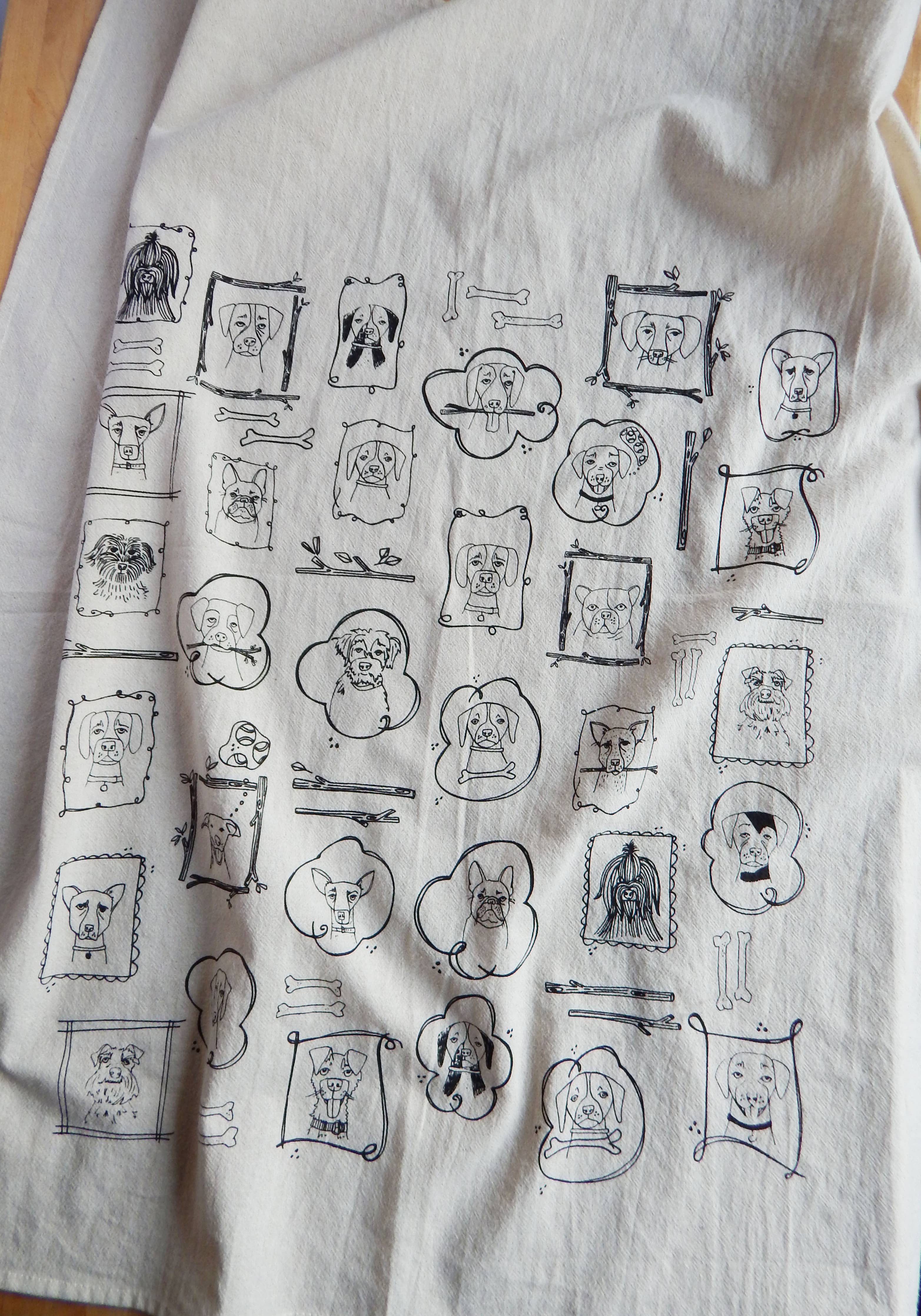 Dog Kitchen Towel