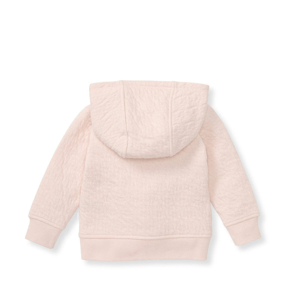 Organic Cotton Quilted Bee Baby Jacket - Ranunculus