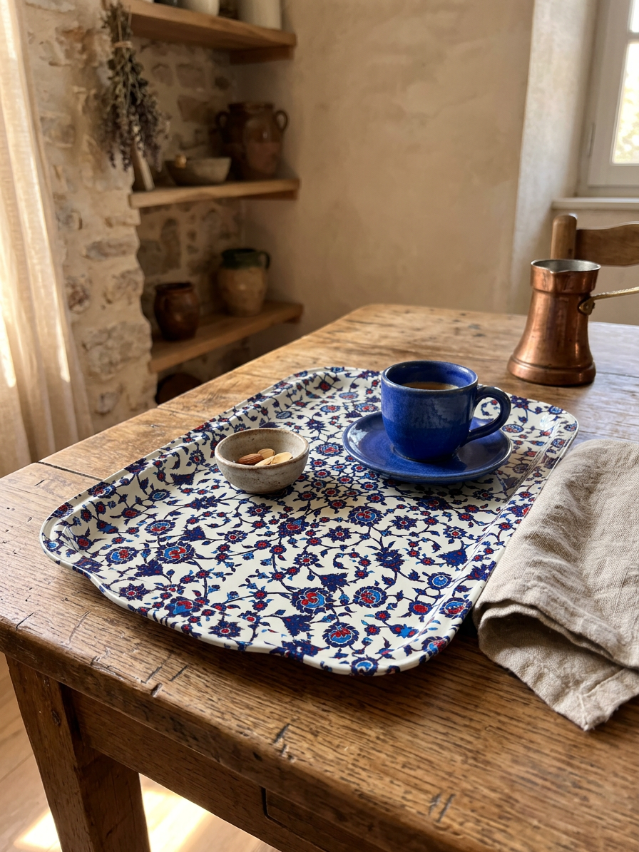 Metal Tray - Masal - Large