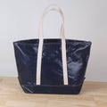 Big Sur Splash Tote: Navy / 22"W x 14"H x 8" D