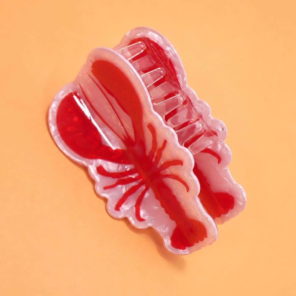 Coastal Sea Life Hair Claw Clips