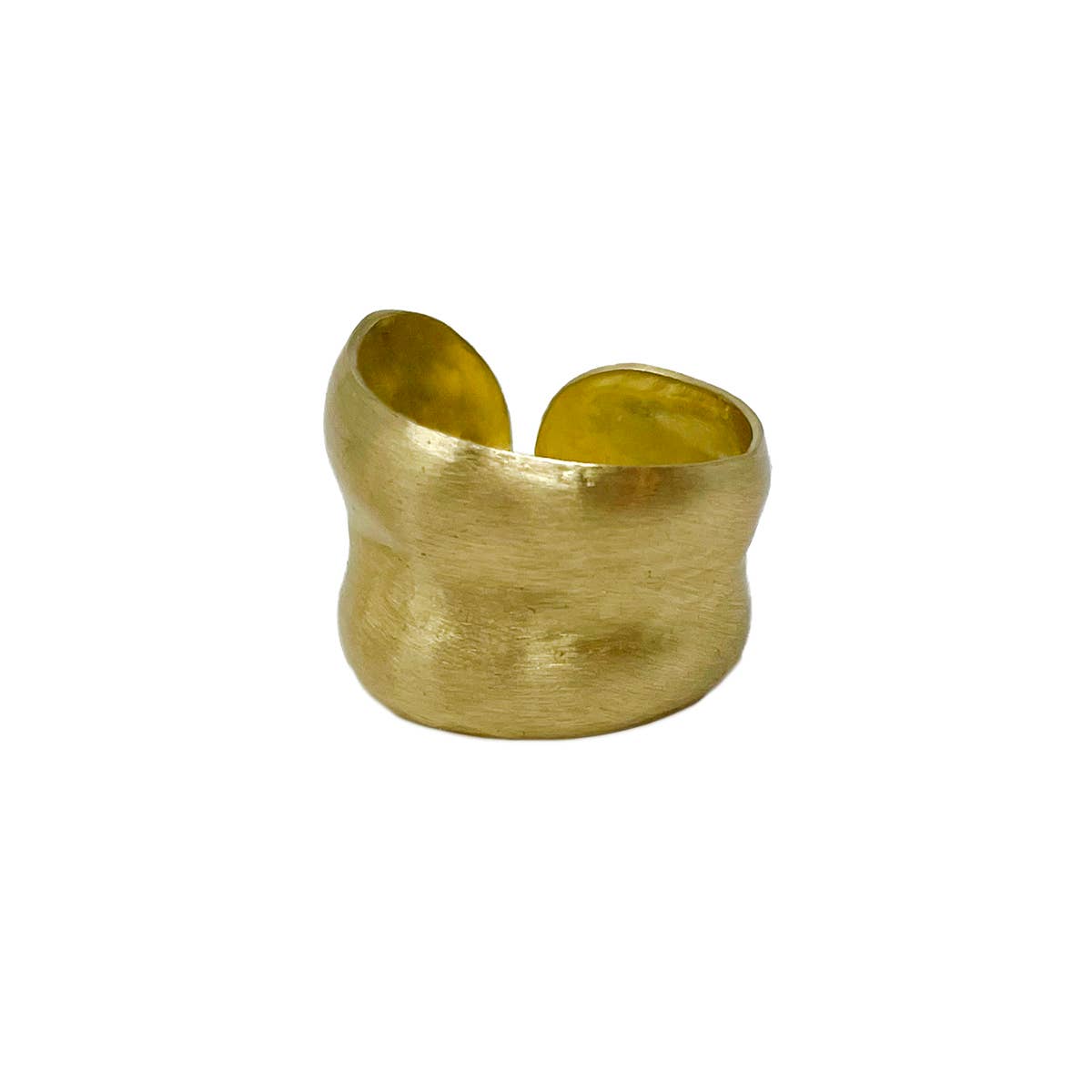 Sculptural Wrap Ring - Gold