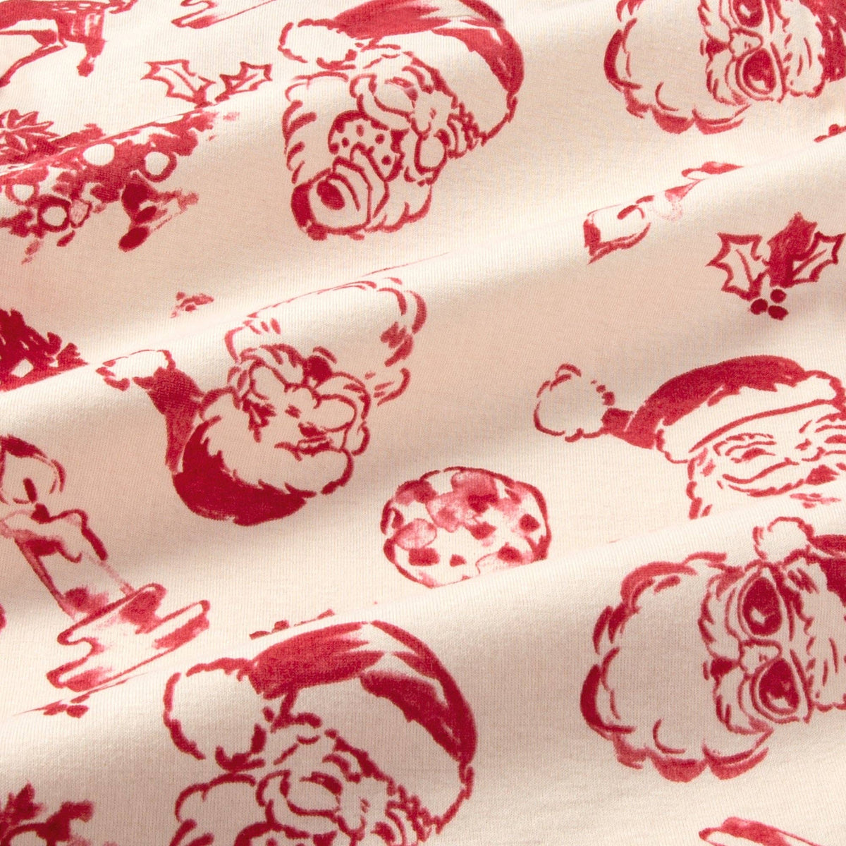 Nostalgic Christmas Organic Cotton Two-Piece Pajamas