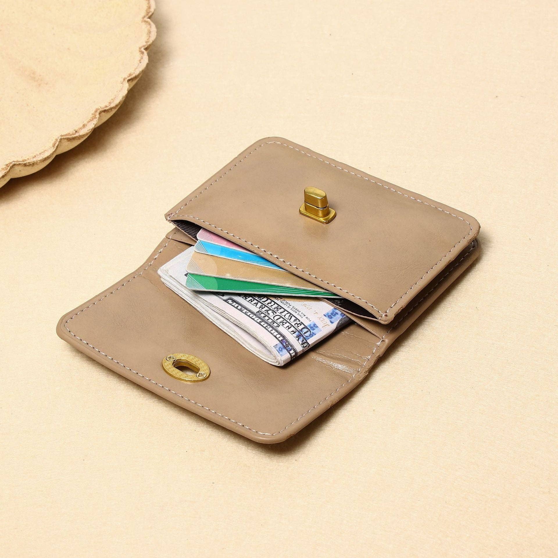Vintage Solid Color Card Cases Wallets DP25C652