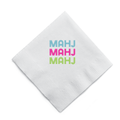 Mahj Mahj Mahj Cocktail Napkins
