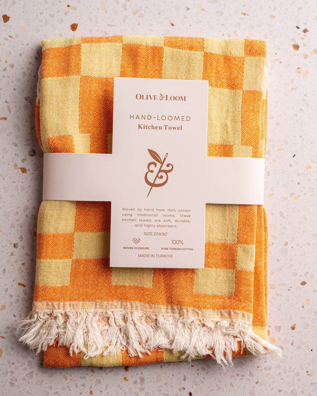Geometric Kitchen Towel - Grids