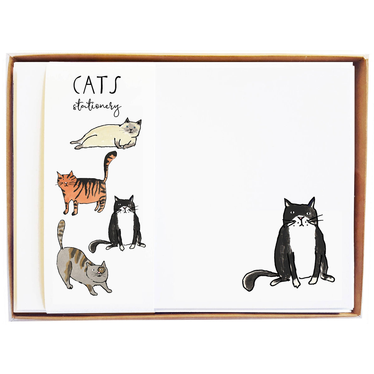 box of cat notecards