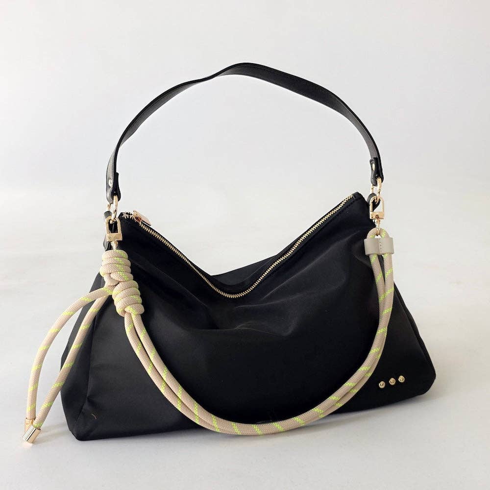 Nylon Slouchy Shoulder Bag