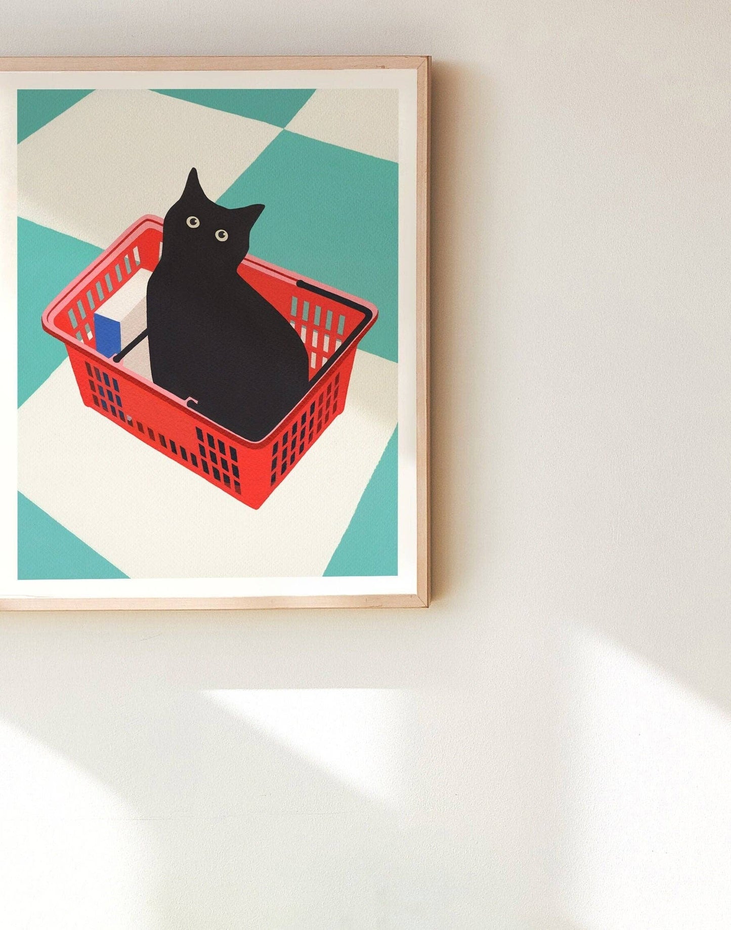Black Cat Art Print