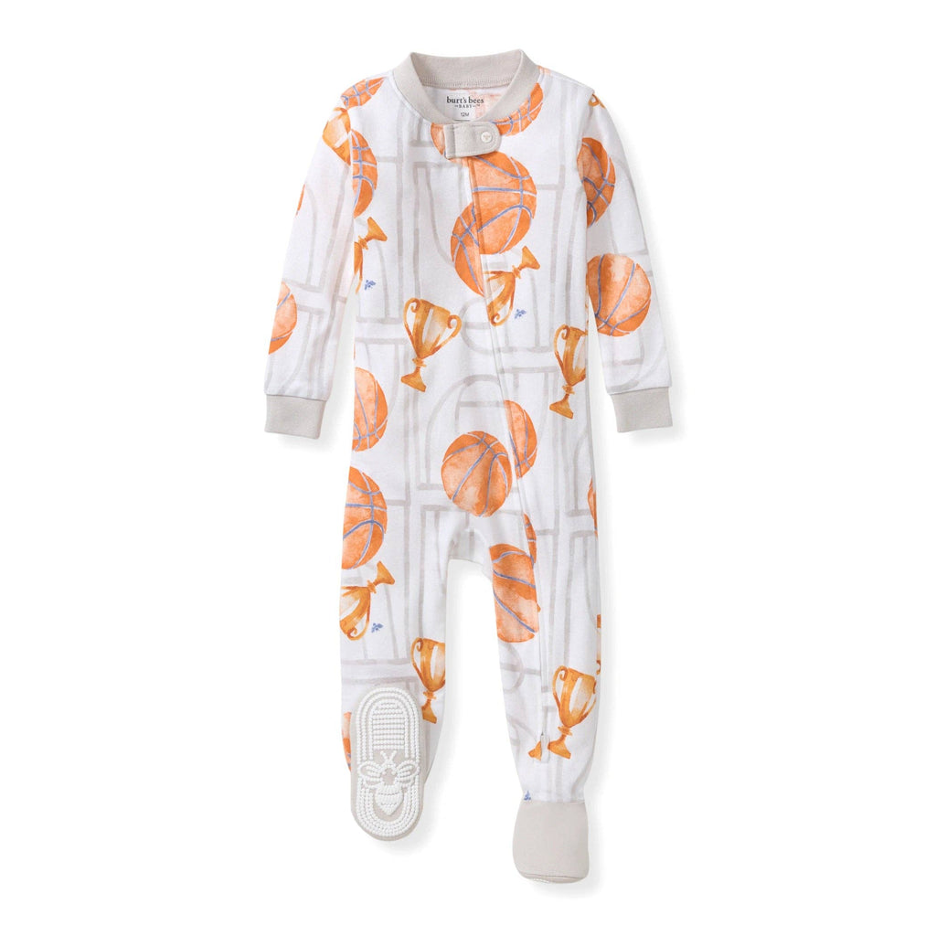 Basketball Court Organic Cotton Sleeper