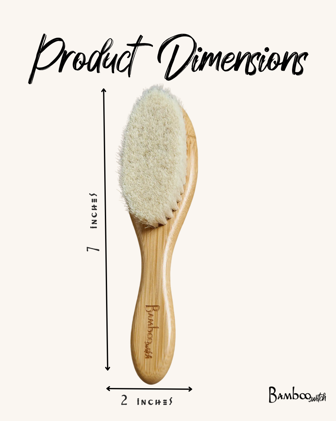 Bamboo Baby Hairbrush | Bestseller