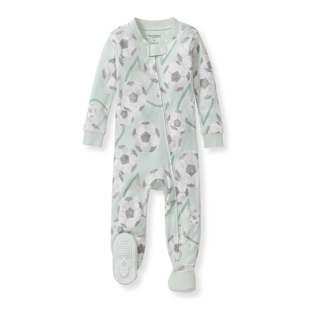 Soccer Goal Organic Cotton Sleeper