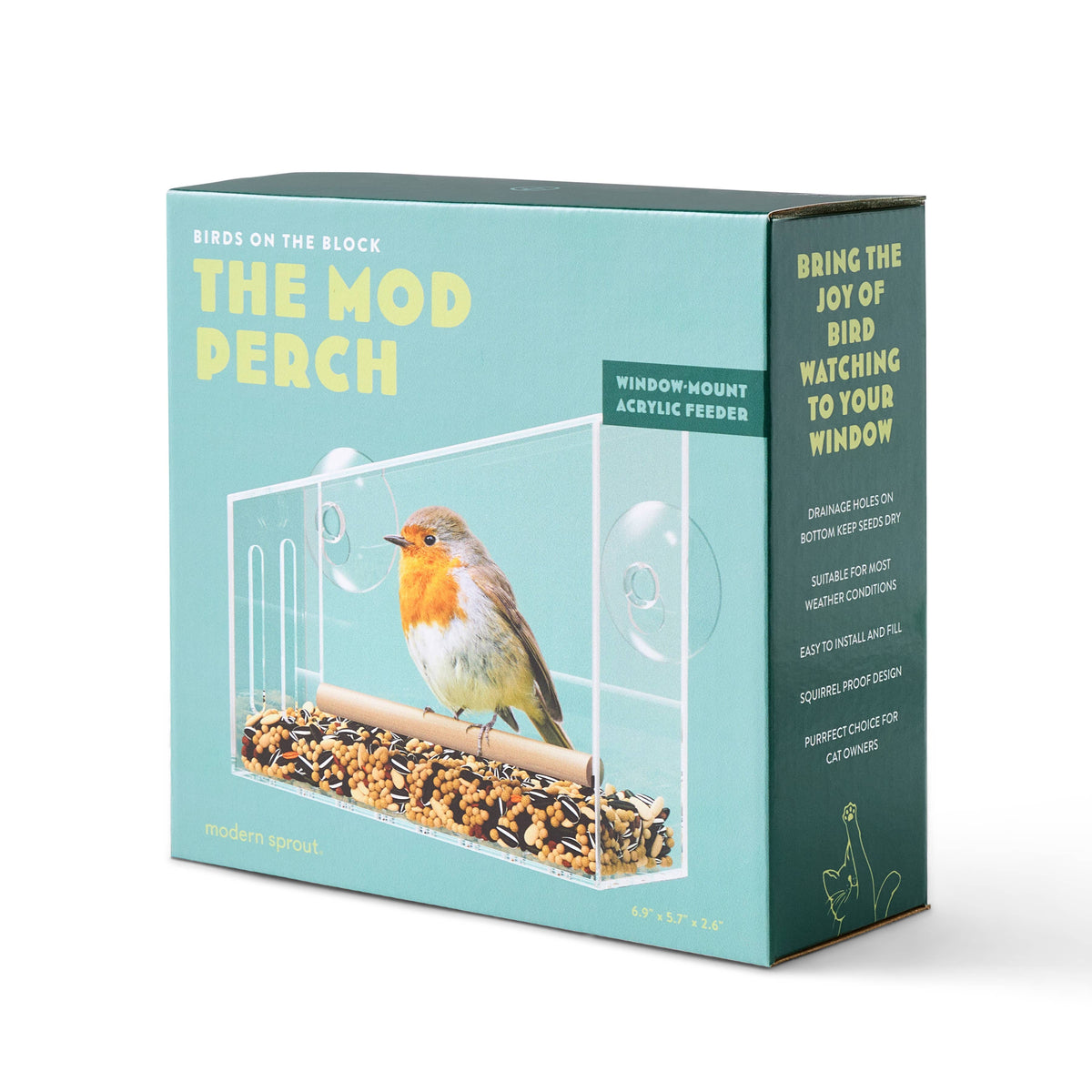 box of acrylic birdhouse
