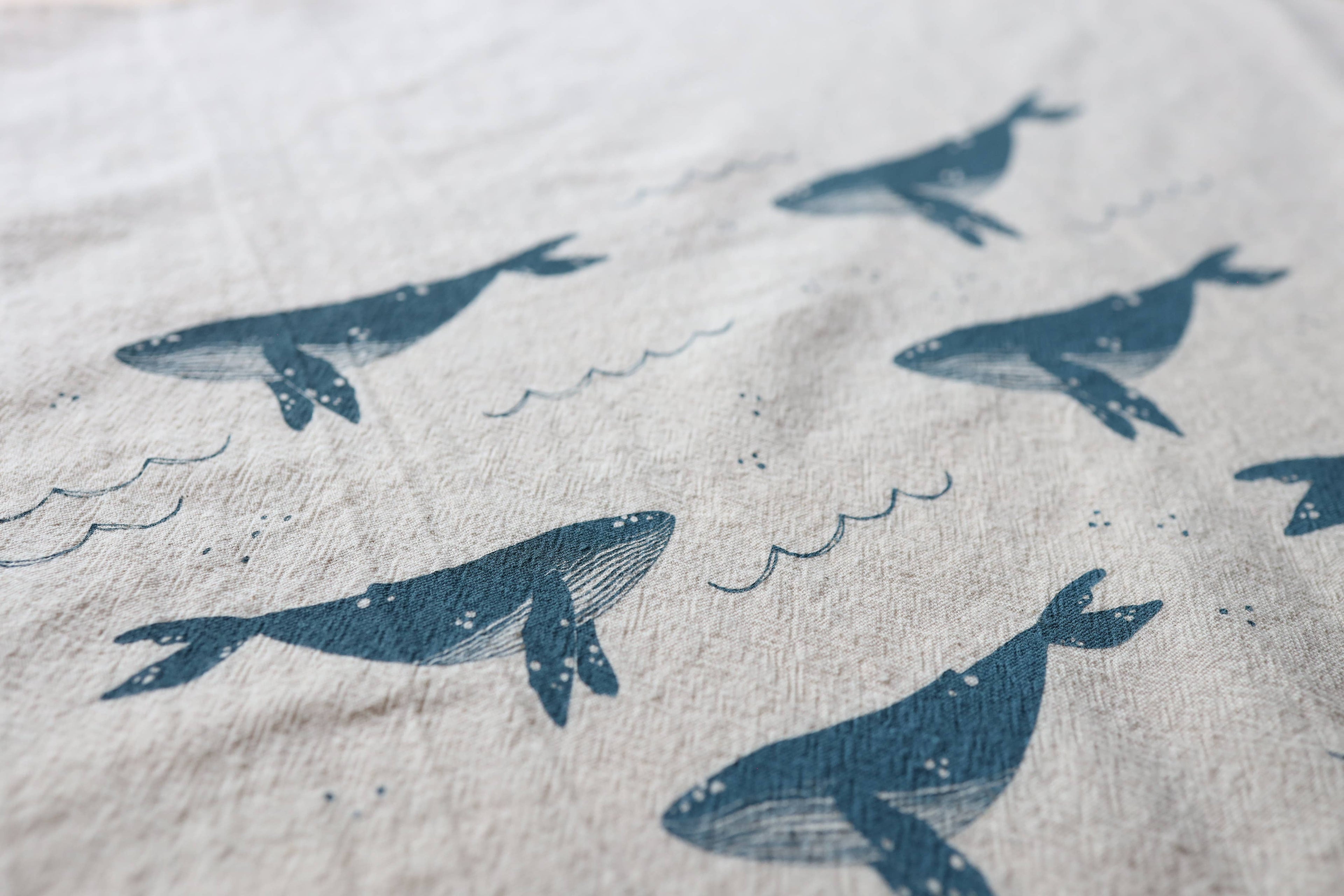 Whale Kitchen Towel