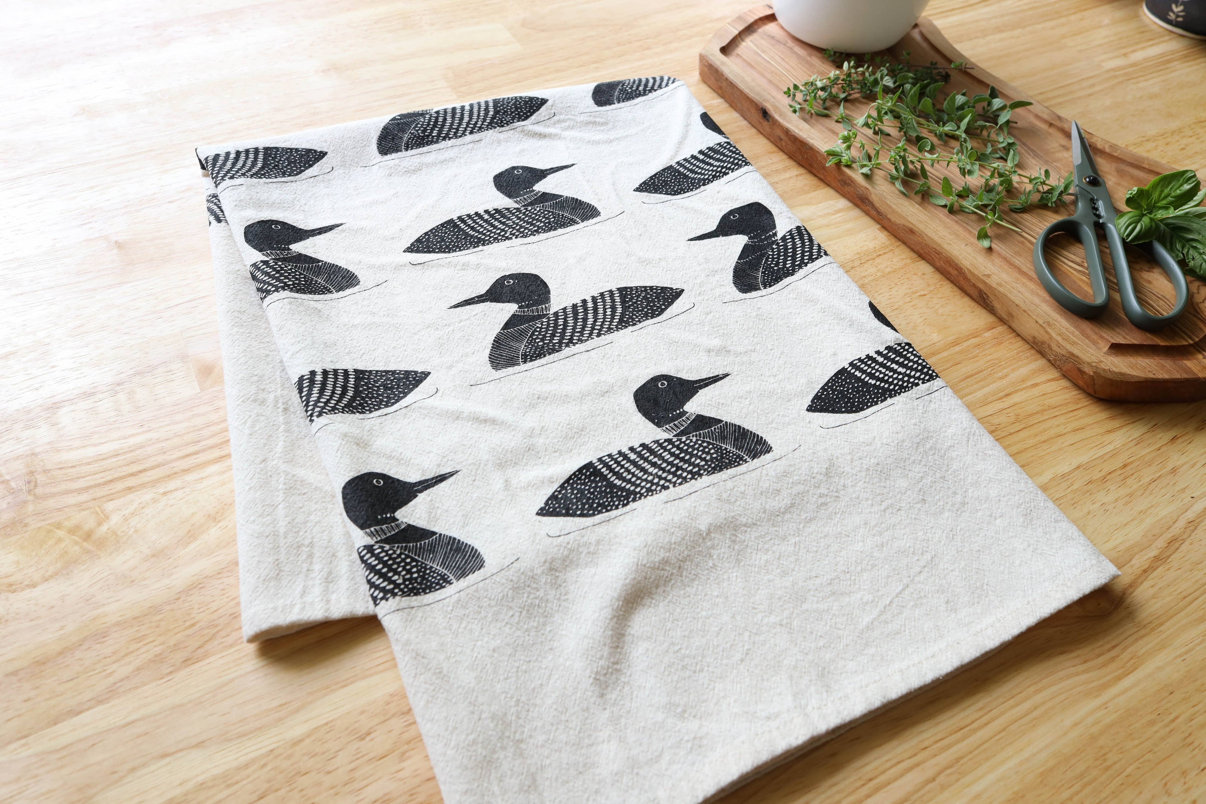 Common Loon Kitchen Towel