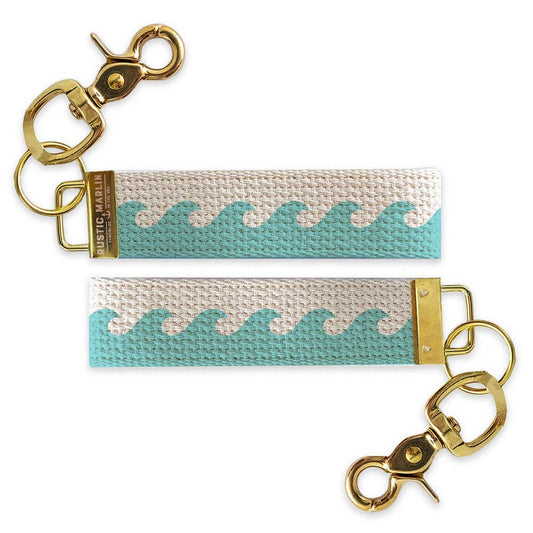 Waves Keychain | Coastal Keychain