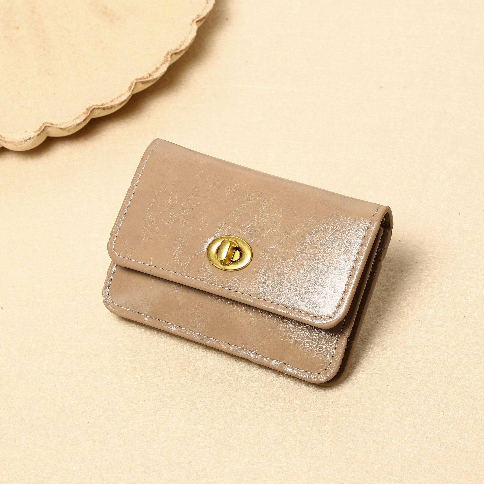 Vintage Solid Color Card Cases Wallets DP25C652