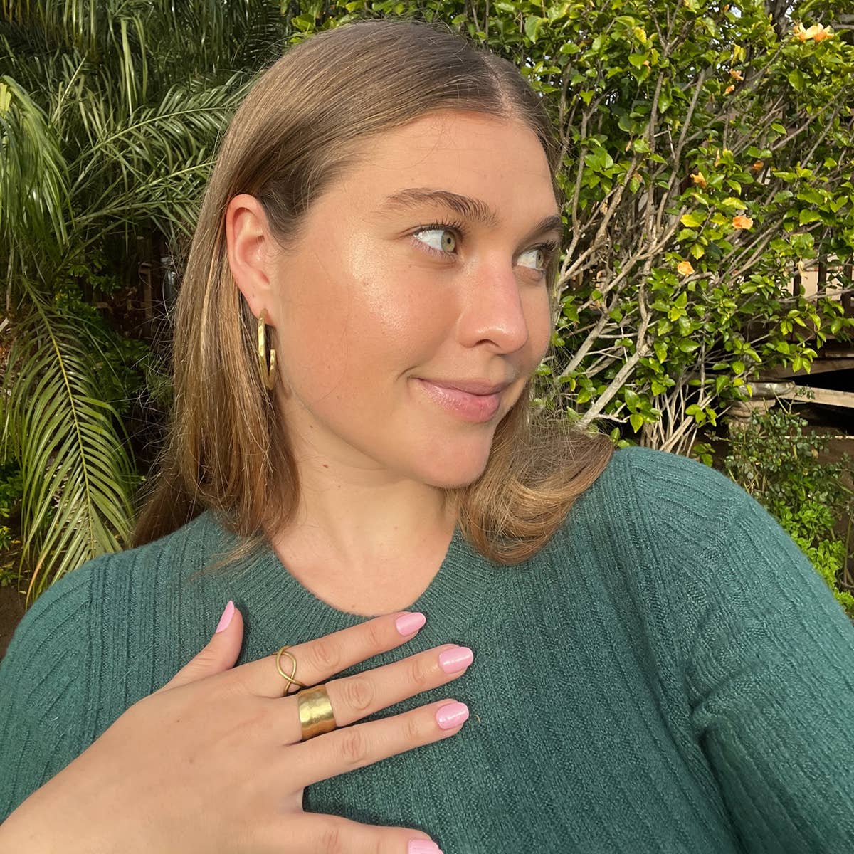 Sculptural Wrap Ring - Gold