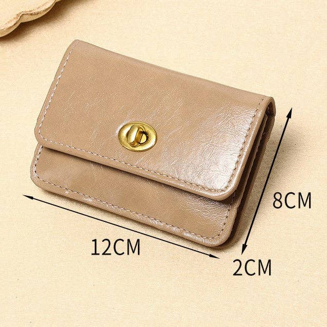 Vintage Solid Color Card Cases Wallets DP25C652